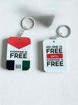 X | Freedom for All: Double-Sided Keychain