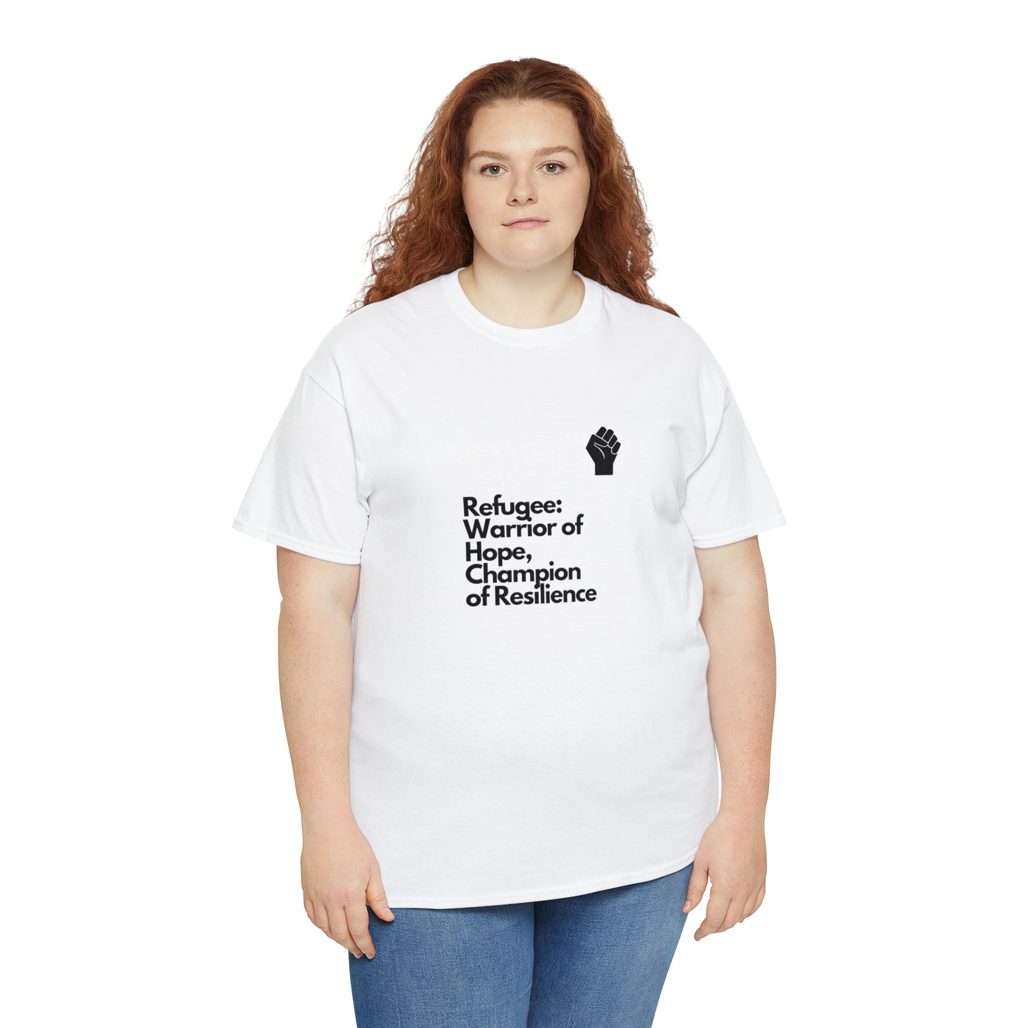 Refugee Unisex Heavy Cotton Tee