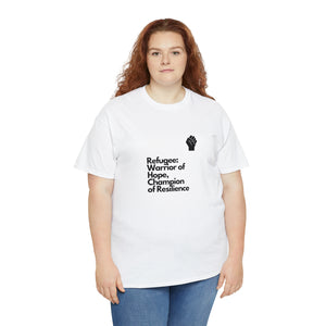 Refugee Unisex Heavy Cotton Tee