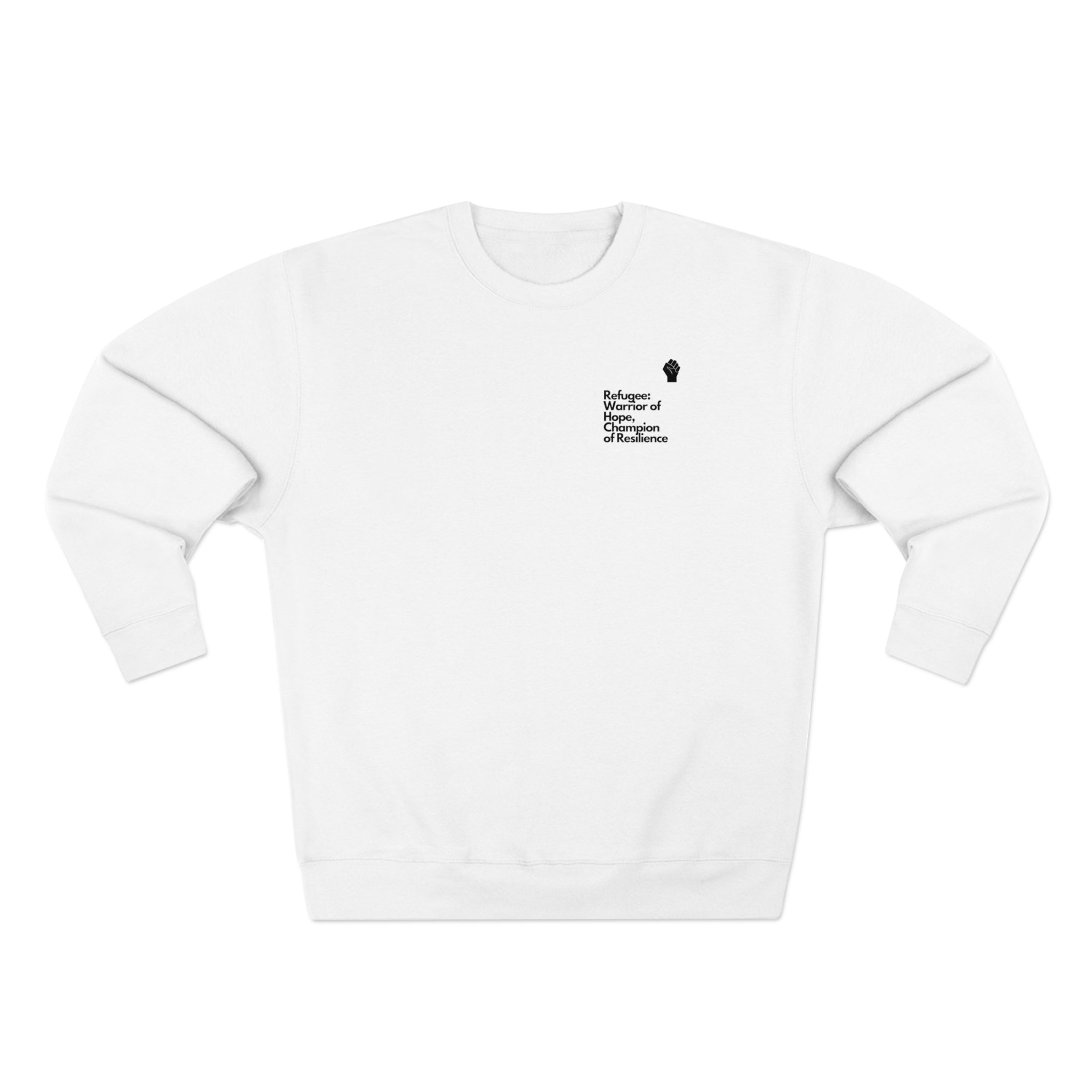 Unisex Premium Crewneck Sweatshirt-Refugee