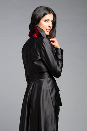 Crossover blazer + Cape belt