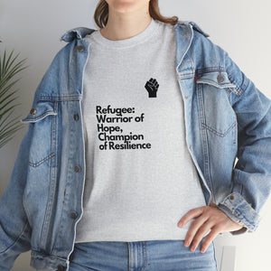 Refugee Unisex Heavy Cotton Tee