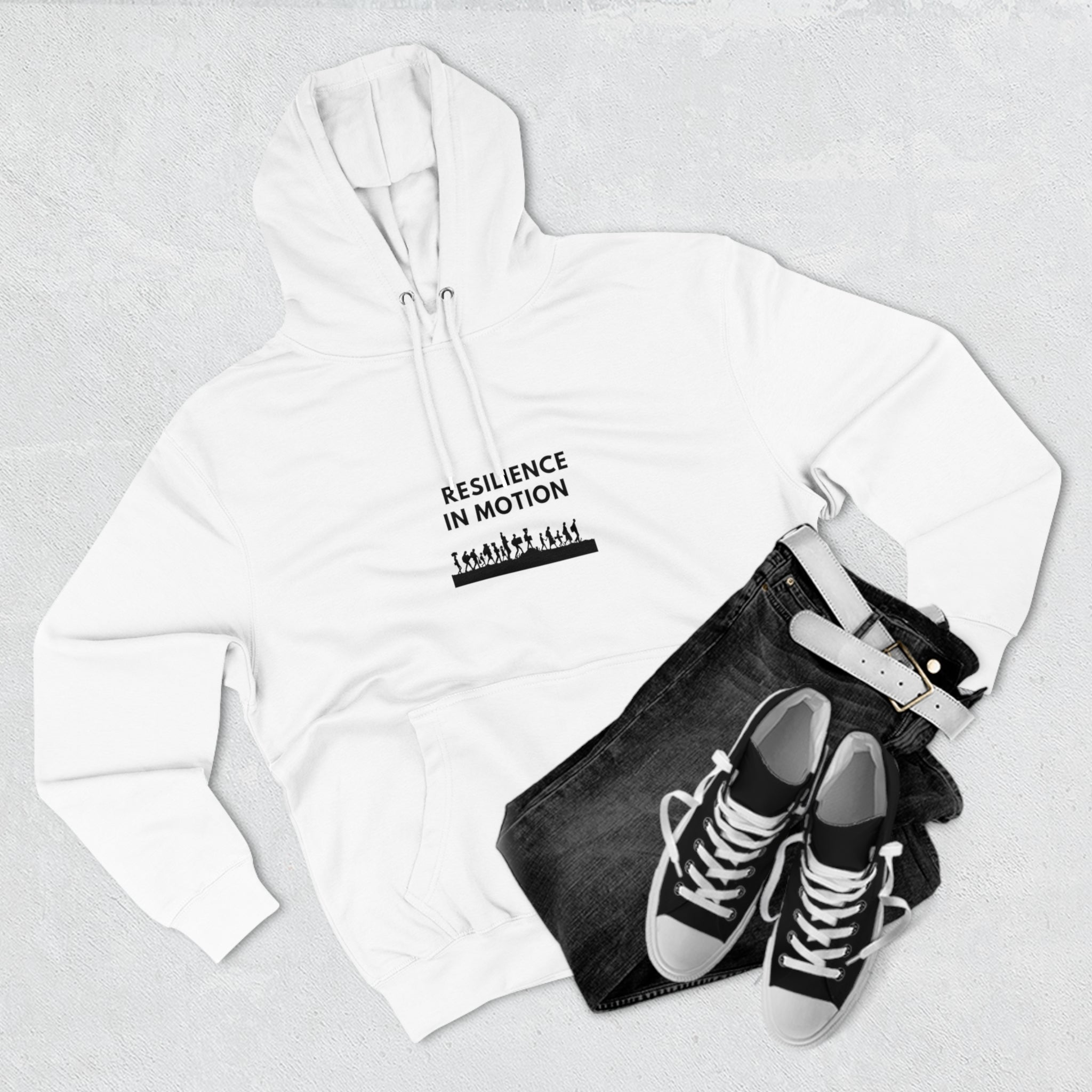 Resilience in Motion Unisex Premium Pullover Hoodie