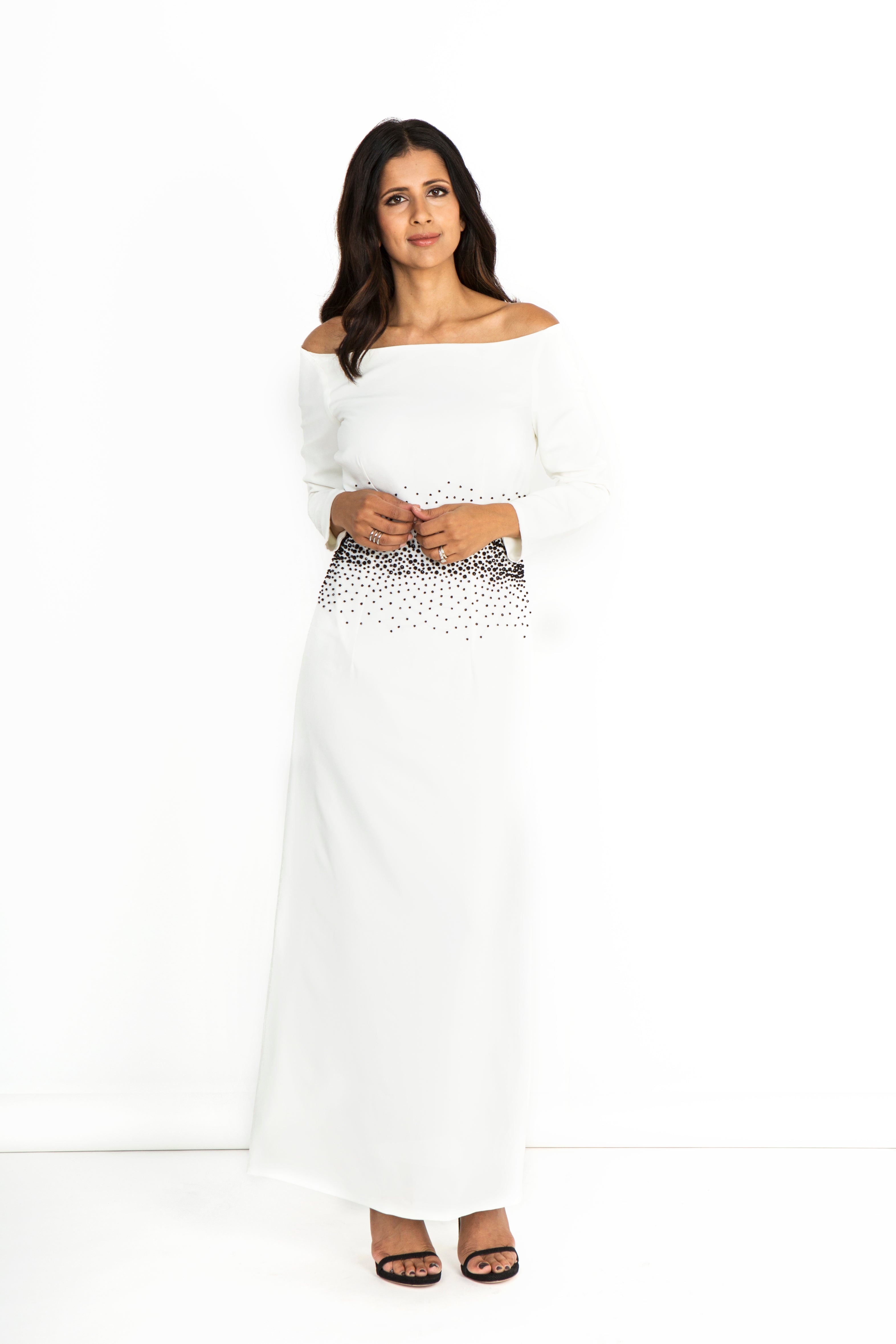 Amera Crepe Gown