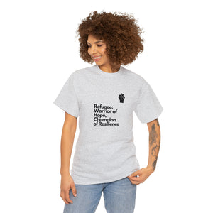 Refugee Unisex Heavy Cotton Tee