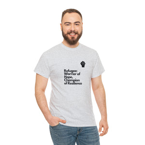 Refugee Unisex Heavy Cotton Tee